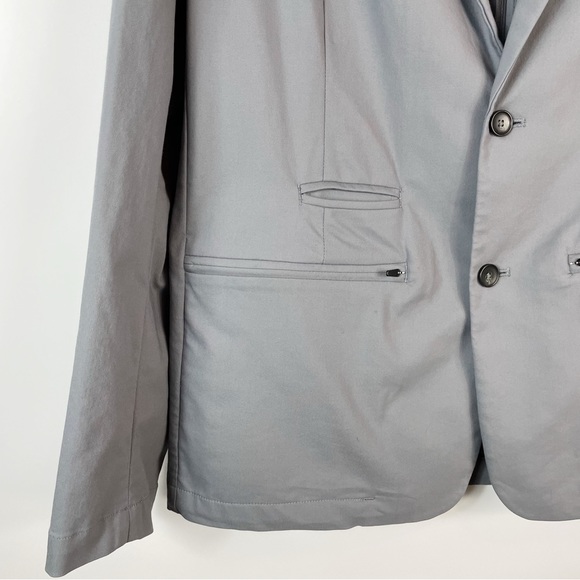 Kit & Ace Commute Blazer Light Gray - Picture 3 of 10